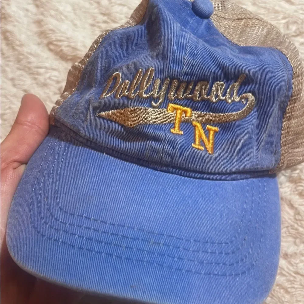 Dollywood Blue and Tan Cap youth